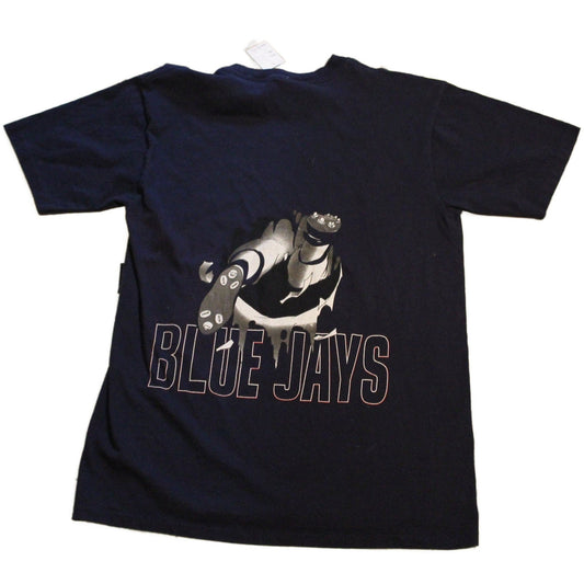 Vintage 1990s Toronto Blue Jays MLB Baseball Nutmeg T Shirt Sportswear Men's Medium from propervintagecanada