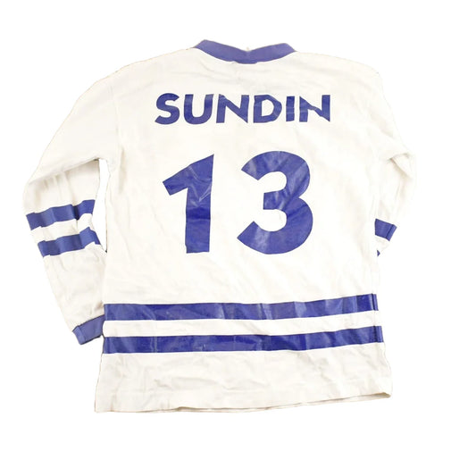 Vintage 1990s Toronto Maple Leafs Mats Sundin NHL T-Shirt Men's XS from propervintagecanada