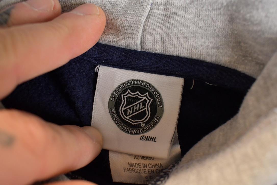 Vintage 1990s Toronto Maple Leafs NHL Hockey Hoodie Sweatshirt Mens S from propervintagecanada