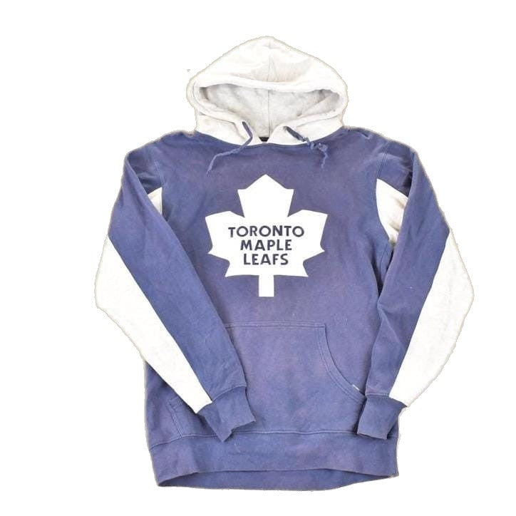 Vintage 1990s Toronto Maple Leafs NHL Hockey Hoodie Sweatshirt Mens S from propervintagecanada