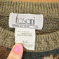 Vintage 1990s Tosani Canada Knit Abstract Sweater Men's XL from propervintagecanada