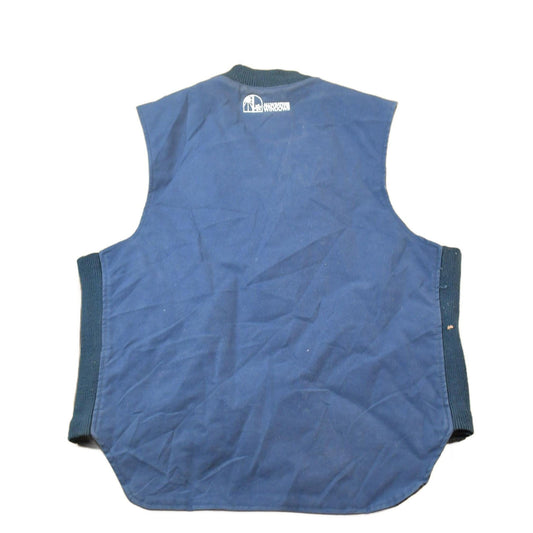 Vintage 1990s Tough Duck Distressed Work Vest Jacket Men's XL from propervintagecanada