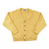 Vintage 1990s Towncraft Cable Knit Cardigan Sweater Men&