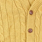 Vintage 1990s Towncraft Cable Knit Cardigan Sweater Men's L from propervintagecanada