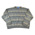 Vintage 1990s Towncraft Knit Abstract Pattern Crewneck Sweater Made In Canada Men&