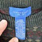 Vintage 1990s Towncraft Knit Abstract Pattern Crewneck Sweater Mens L from propervintagecanada
