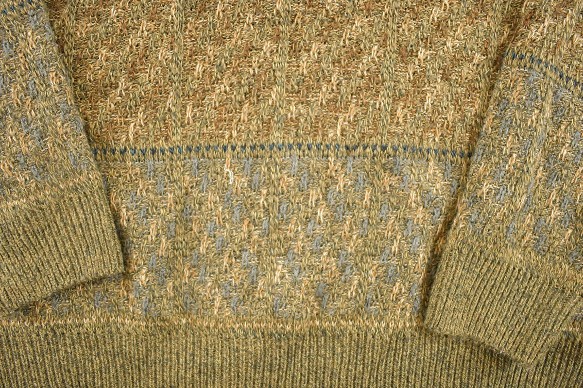 Vintage 1990s Towncraft Knit Crewneck Sweater Mens L from propervintagecanada