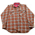 Vintage 1990s Tracker Lined Plaid Button Up Shirt Men&