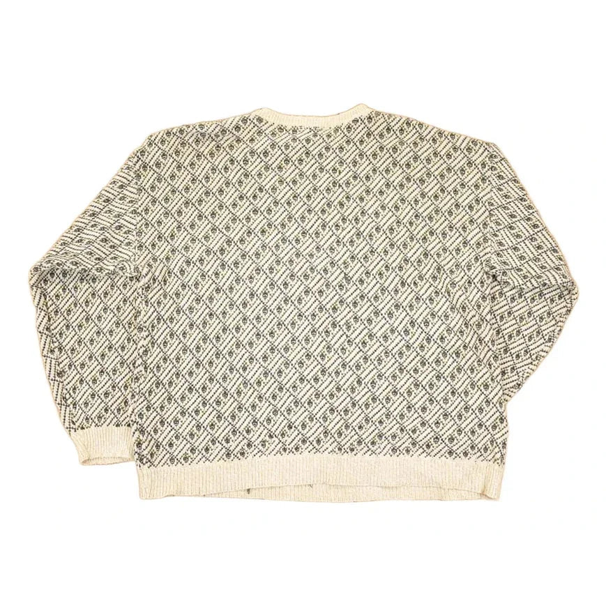 Vintage 1990s Trader Bay Knit Crewneck Sweater Men's L / 90s Knitted Sweatshirt / Vintage Preppy Knits from propervintagecanada