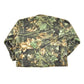 Vintage 1990s Trail Crest AOP Woodland Camo Quarter Zip Fleece Outdoorsman Sweater Men's XL from propervintagecanada