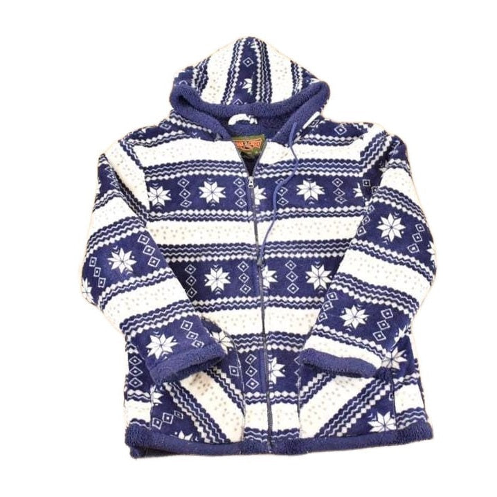 Vintage 1990s Trailcrest AOP Heavyweight Fleece Outdoorsman Sweater Men's L from propervintagecanada