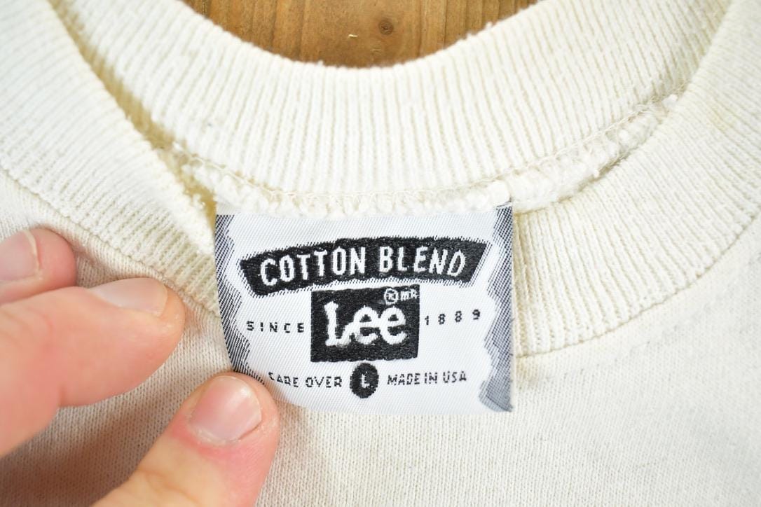 Vintage 1990s Treat Nature With Respect Outdoorsman Crewneck Sweatshirt Mens S from propervintagecanada