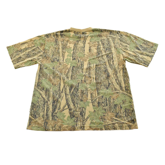 Vintage 1990s Trebark RealTree Camo T-Shirt Men's Large from propervintagecanada
