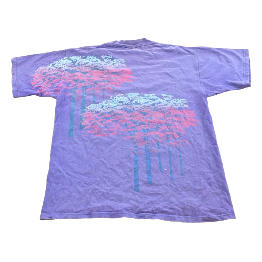 Vintage 1990s Tree Art T Shirt Mens L from propervintagecanada