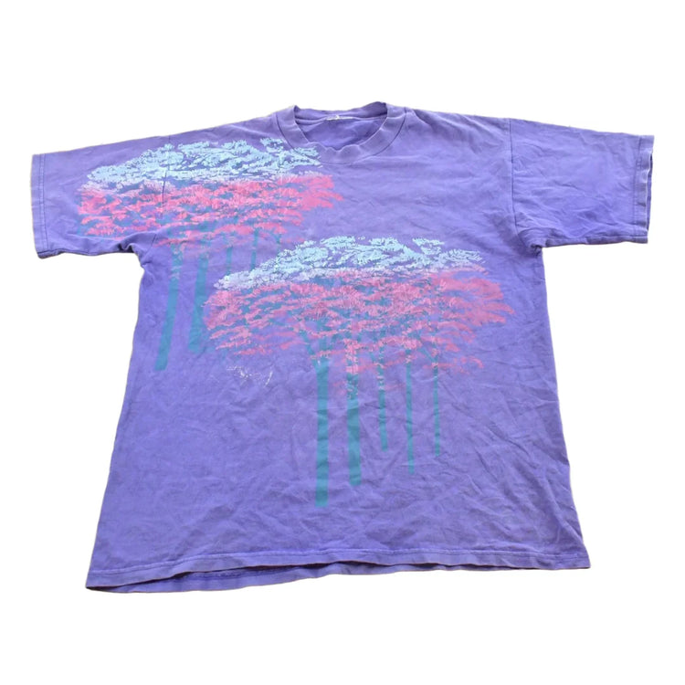 Vintage 1990s Tree Art T Shirt Mens L from propervintagecanada