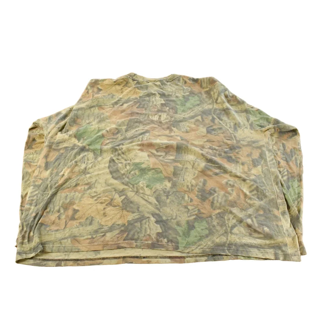 Vintage 1990s Tree Camo Long Sleeve T-Shirt Men's 4XL from propervintagecanada