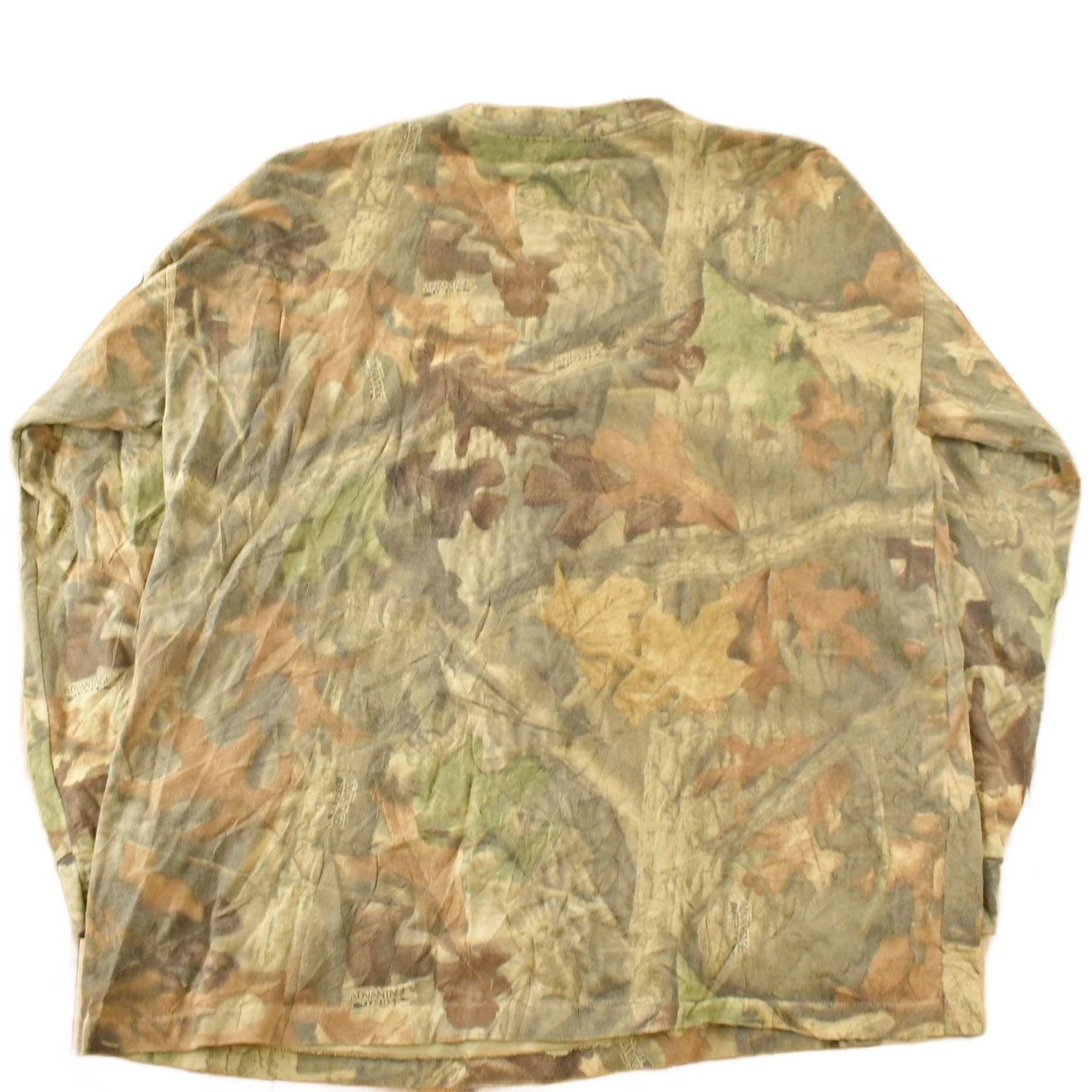Vintage 1990s Tree Camo Long Sleeve T-Shirt Men's XL from propervintagecanada