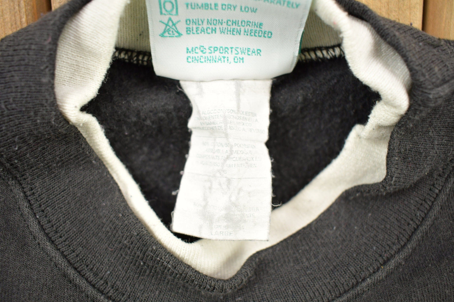 Vintage 1990s Trick Or Treat Halloween Theme Crewneck Sweatshirt Men's L from propervintagecanada