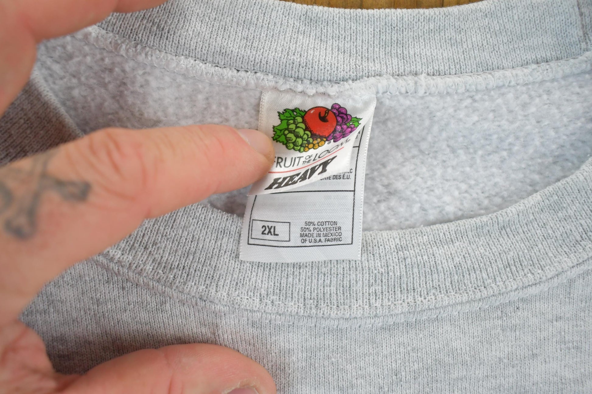 Vintage 1990s Trucking Souvenir Crewneck Sweatshirt Men's 2XL from propervintagecanada