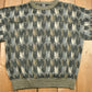 Vintage 1990s TSA USA Knitted Crewneck Sweater Men's Large from propervintagecanada