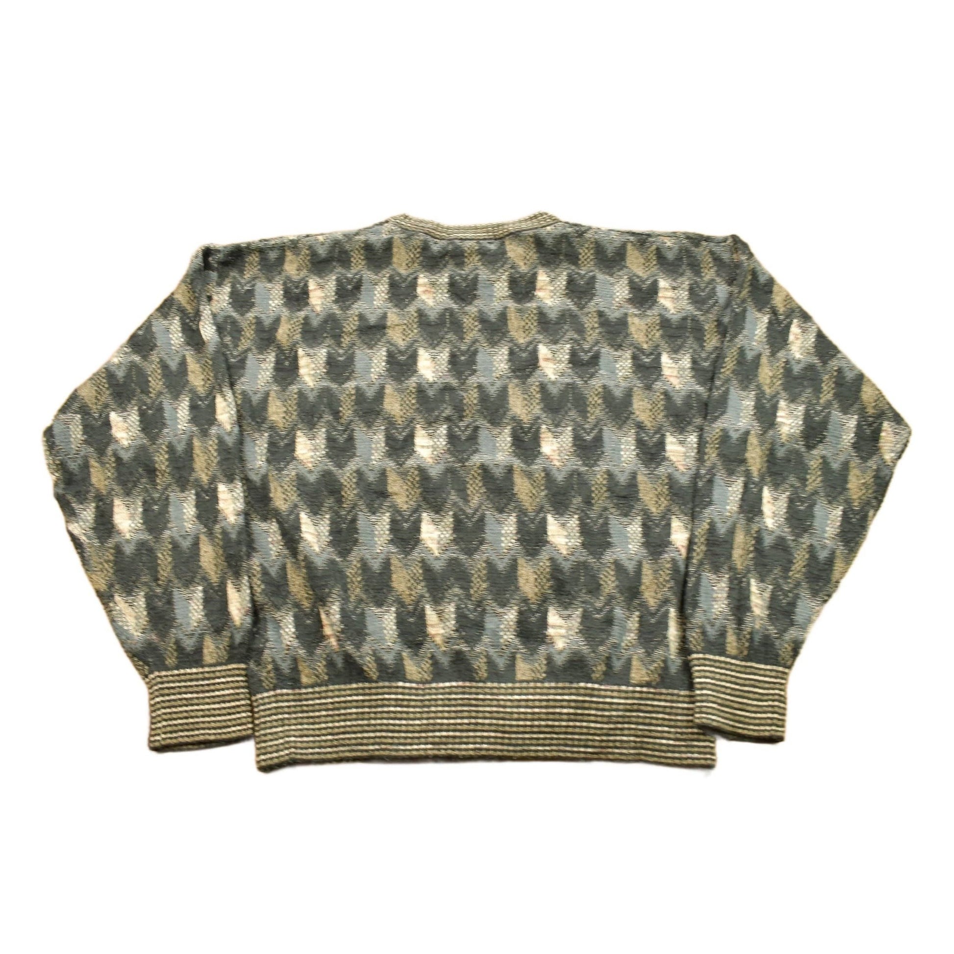 Vintage 1990s TSA USA Knitted Crewneck Sweater Men's Large from propervintagecanada