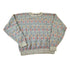 Vintage 1990s TSR Knit Abstract Pattern Crewneck Sweater Men&