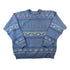 Vintage 1990s TT&Co Sport Abstract Knit Crewneck Sweater Men&