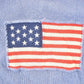 Vintage 1990s Tuckernuck American Flag Knit Crewneck Sweater Women's S from propervintagecanada
