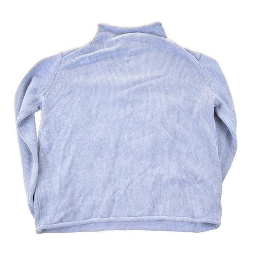 Vintage 1990s Tuckernuck American Flag Knit Crewneck Sweater Women's S from propervintagecanada