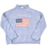 Vintage 1990s Tuckernuck American Flag Knit Crewneck Sweater Women&