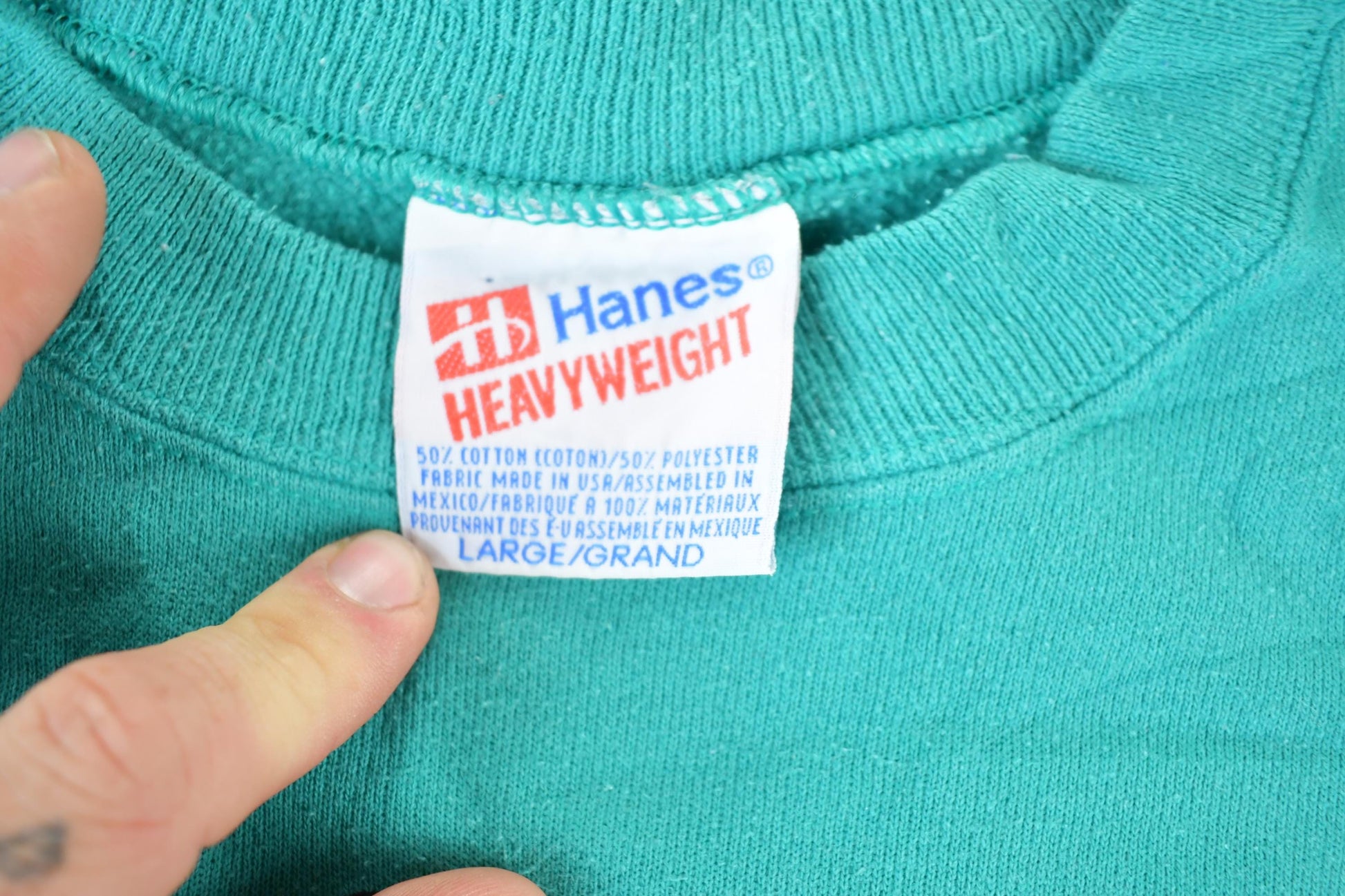 Vintage 1990s Tucson Arizona Souvenir Desert Cactus Crewneck Sweatshirt Made In USA Men's XL from propervintagecanada