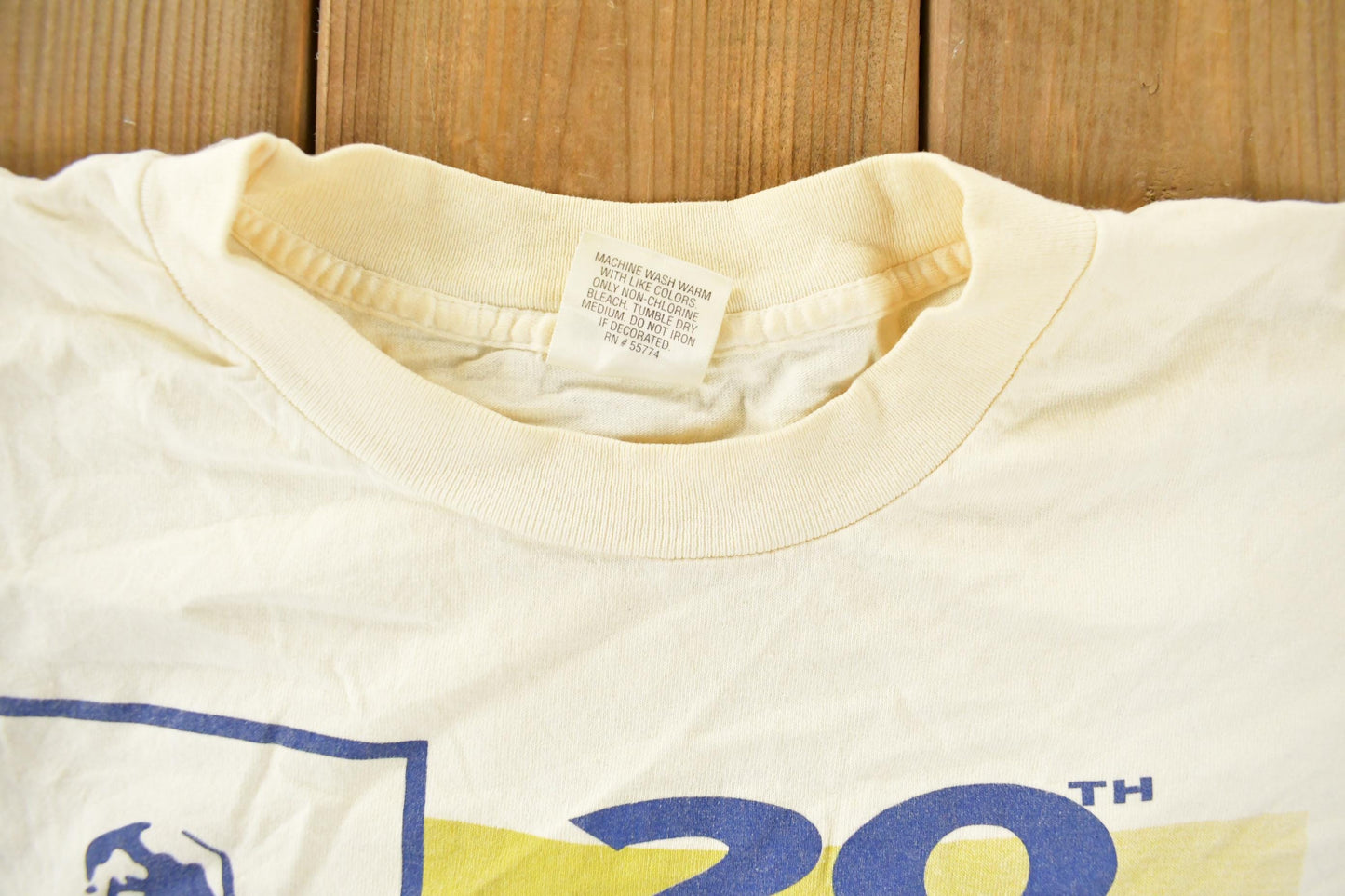 Vintage 1990s Tufts Health Plan Running Souvenir T-Shirt Men's Large from propervintagecanada