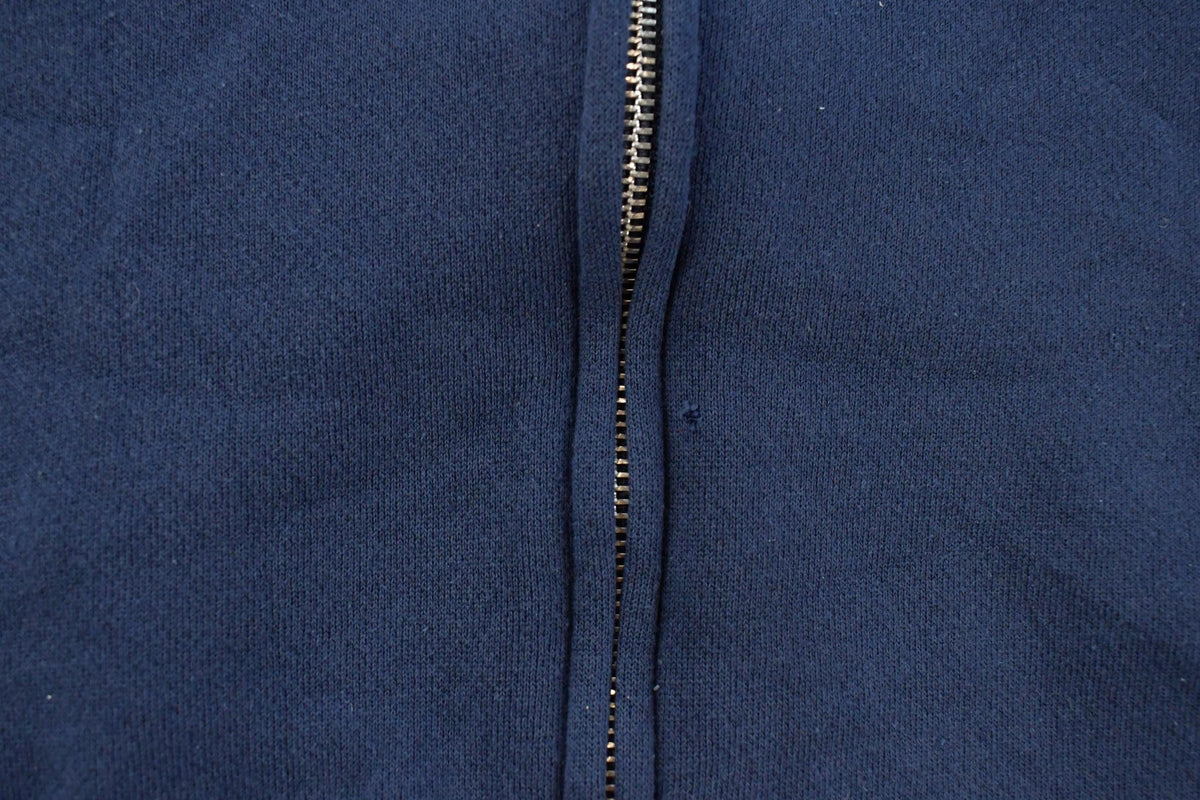 Vintage 1990s Tultex Blank Full Zip Hoodie Men's 2XL from propervintagecanada