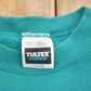 Vintage 1990s Tultex Blank Turquoise Crewneck Sweatshirt Men's Small from propervintagecanada