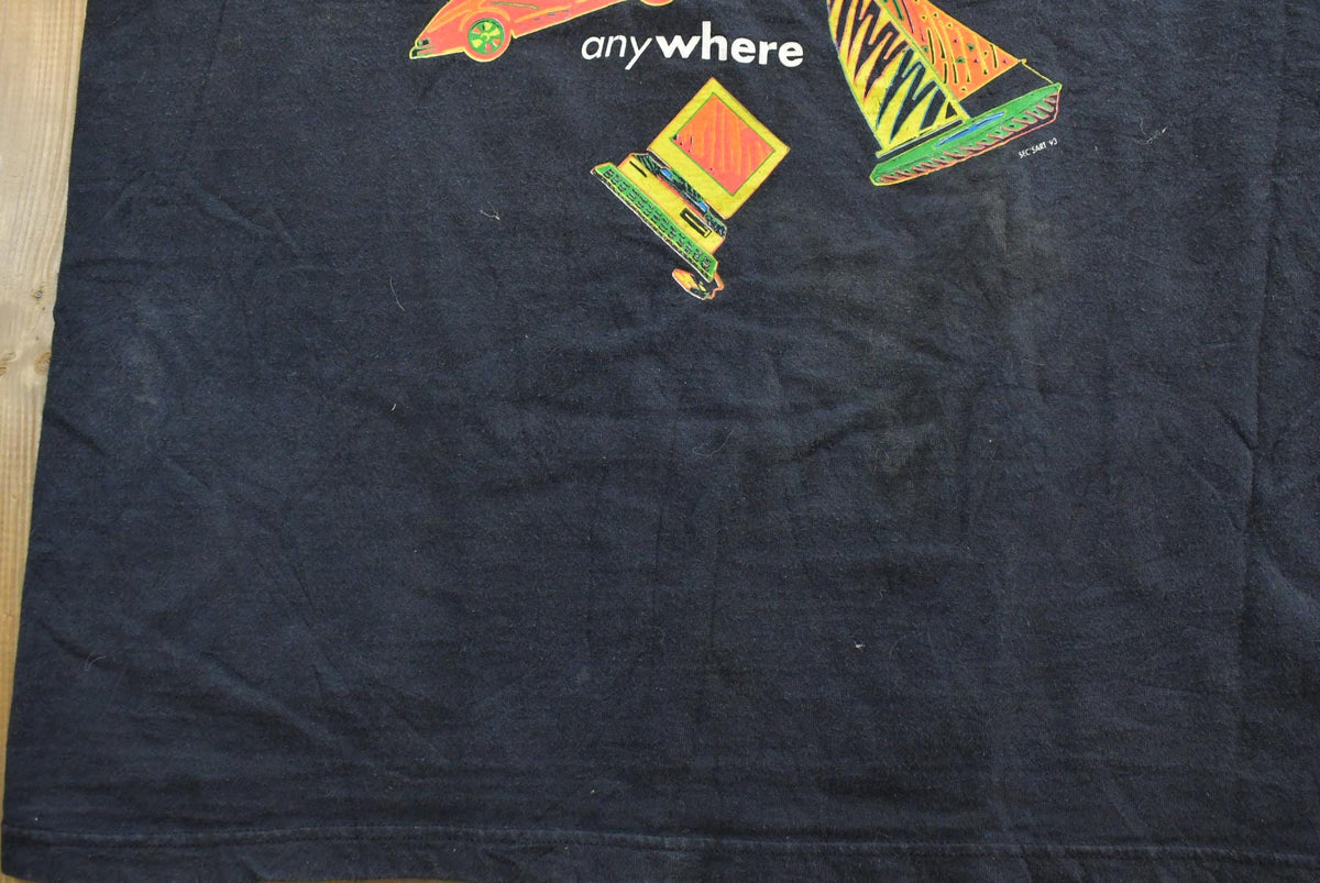 Vintage 1990s Tultex Hijaak Graphics Software T-Shirt Mens XL from propervintagecanada