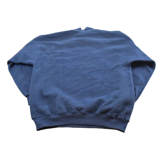 Vintage 1990s Tultex Navy Blue Embroidered Golf Crewneck Sweatshirt Men's L from propervintagecanada