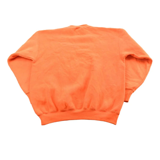 Vintage 1990s Tultex Superweight Blank Orange Crewneck Sweatshirt Men's M from propervintagecanada