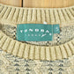 Vintage 1990s Tundra Canada Knit Abstract Pattern Crewneck Sweater Made In Canada Men's XL from propervintagecanada