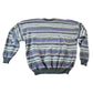 Vintage 1990s Tundra Canada Knit Abstract Pattern Crewneck Sweater Mens XXL from propervintagecanada