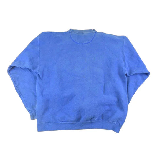 Vintage 1990s Turn Crest Stable Souvenir Horses Crewneck Sweatshirt Men's L / 90's Horse Vacation Graphic Heavyweight Sweater from propervintagecanada