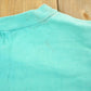 Vintage 1990s Turquoise Blank Crewneck Sweatshirt Men's Small from propervintagecanada