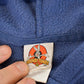 Vintage 1990s Tweety Bird Looney Tunes Full Zip Fleece Outdoorsman Sweater Women's XL / 90s Winter Sweatshirt / Fleece Cartoon Zip up from propervintagecanada