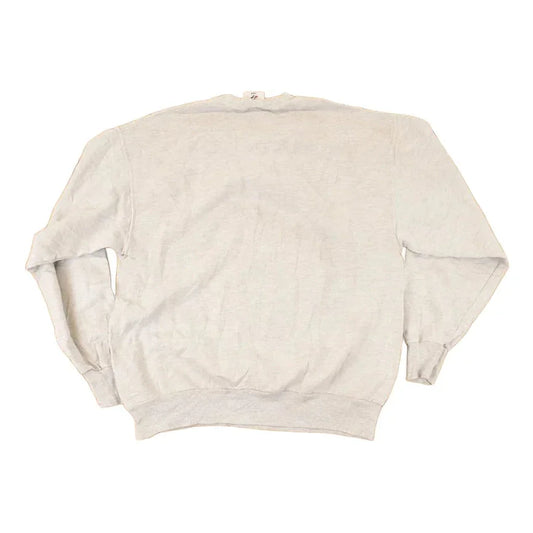 Vintage 1990s Two Wolves Cartoon Graphic Print Crewneck Sweatshirt Men's L from propervintagecanada