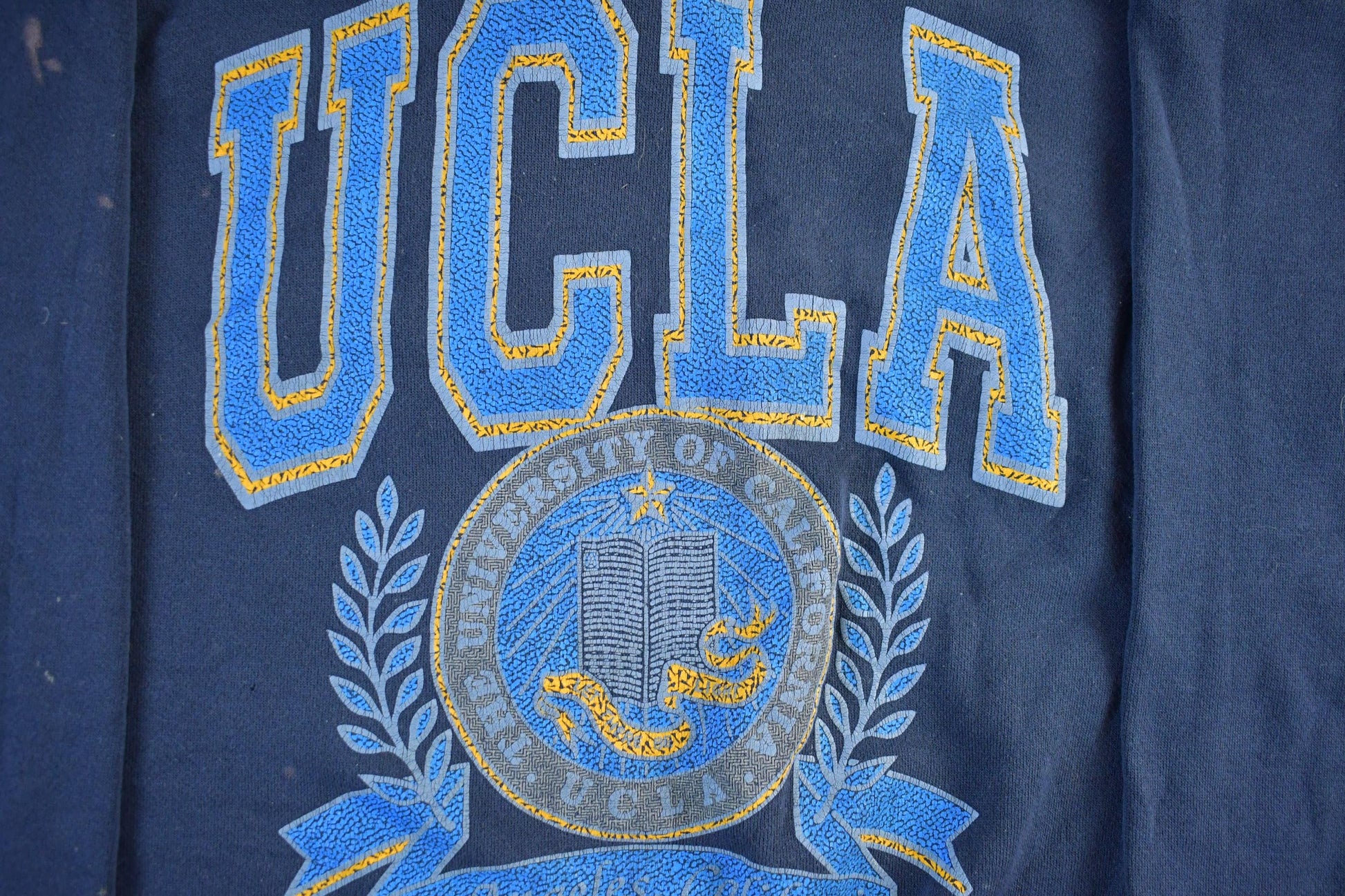 Vintage 1990s UCLA University Of California Collegiate Crewneck Men's Large from propervintagecanada