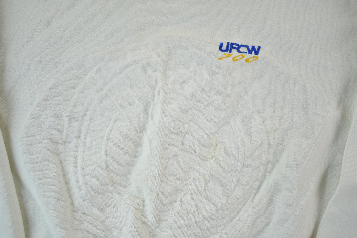 Vintage 1990s UFCW 700 Crewneck Sweatshirt Mens M from propervintagecanada