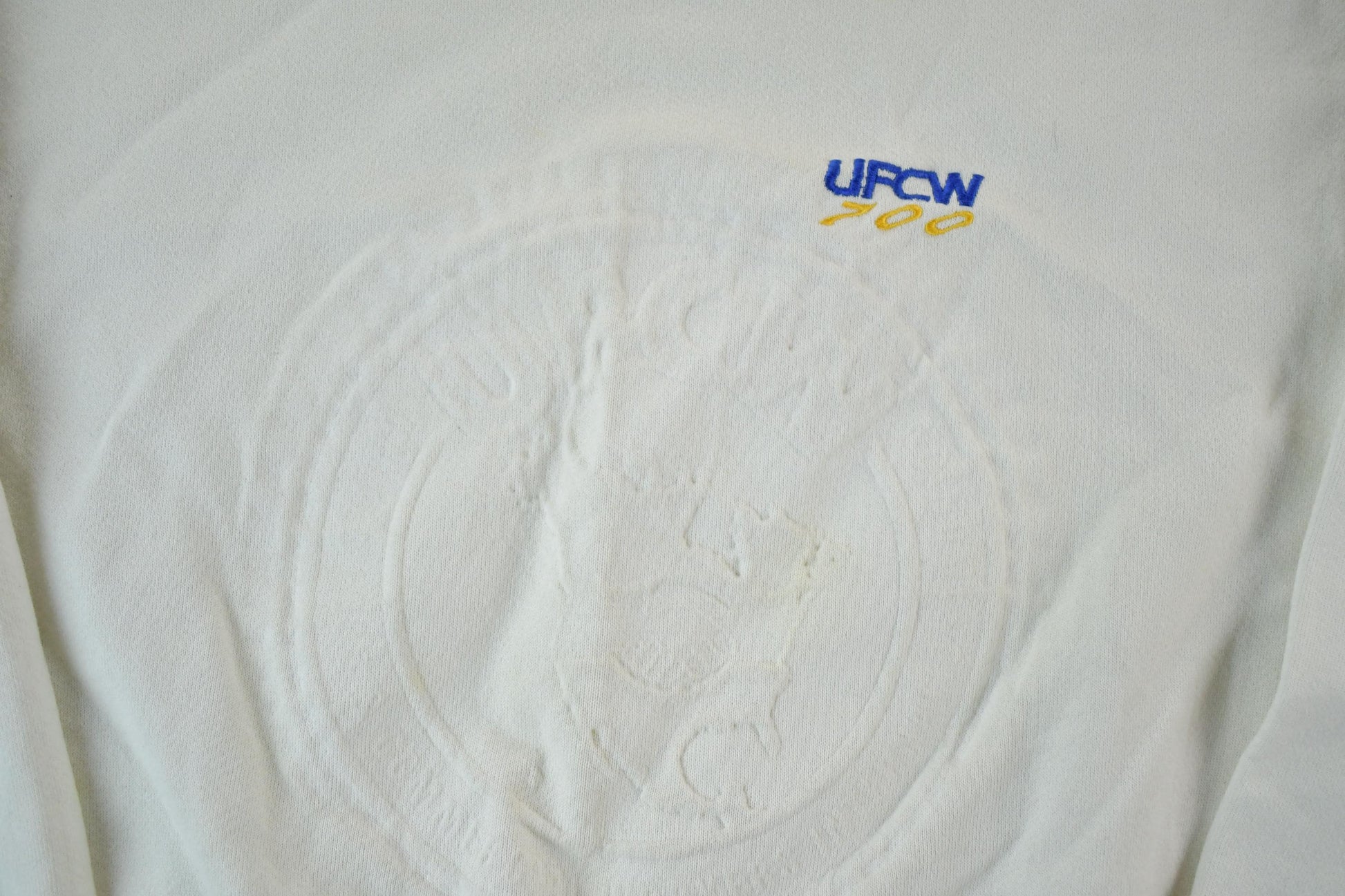 Vintage 1990s UFCW 700 Crewneck Sweatshirt Mens M from propervintagecanada