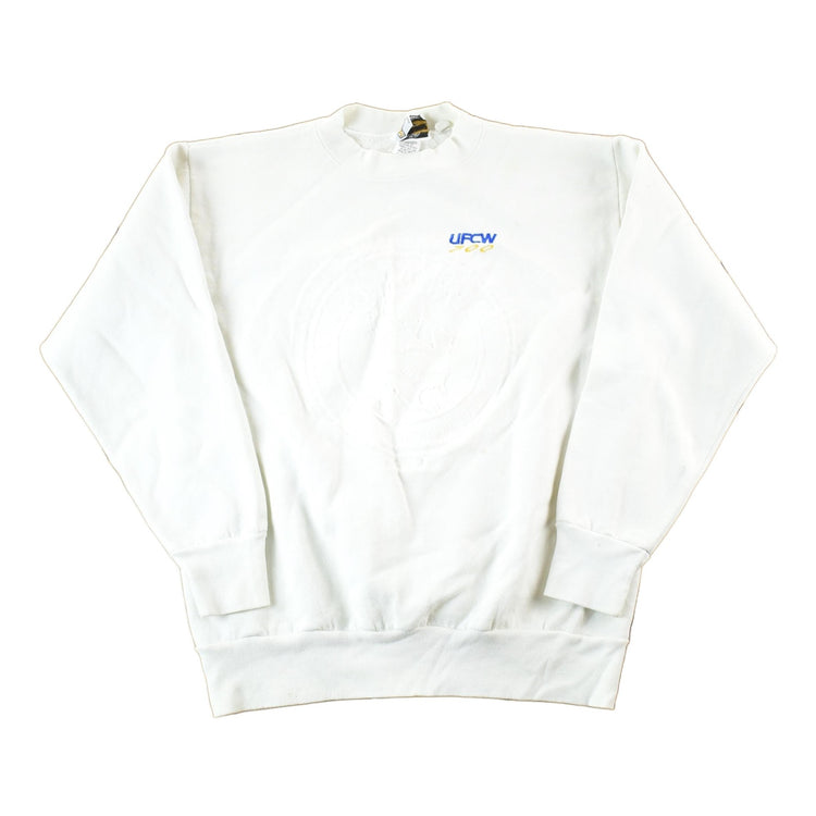 Vintage 1990s UFCW 700 Crewneck Sweatshirt Mens M from propervintagecanada