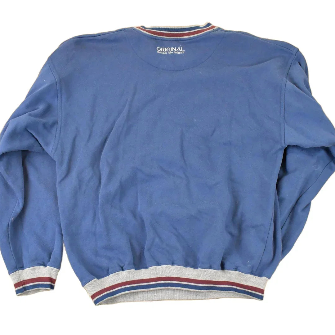 Vintage 1990s Umbro Training Product Embroidered Crewneck Sweatshirt Mens M from propervintagecanada