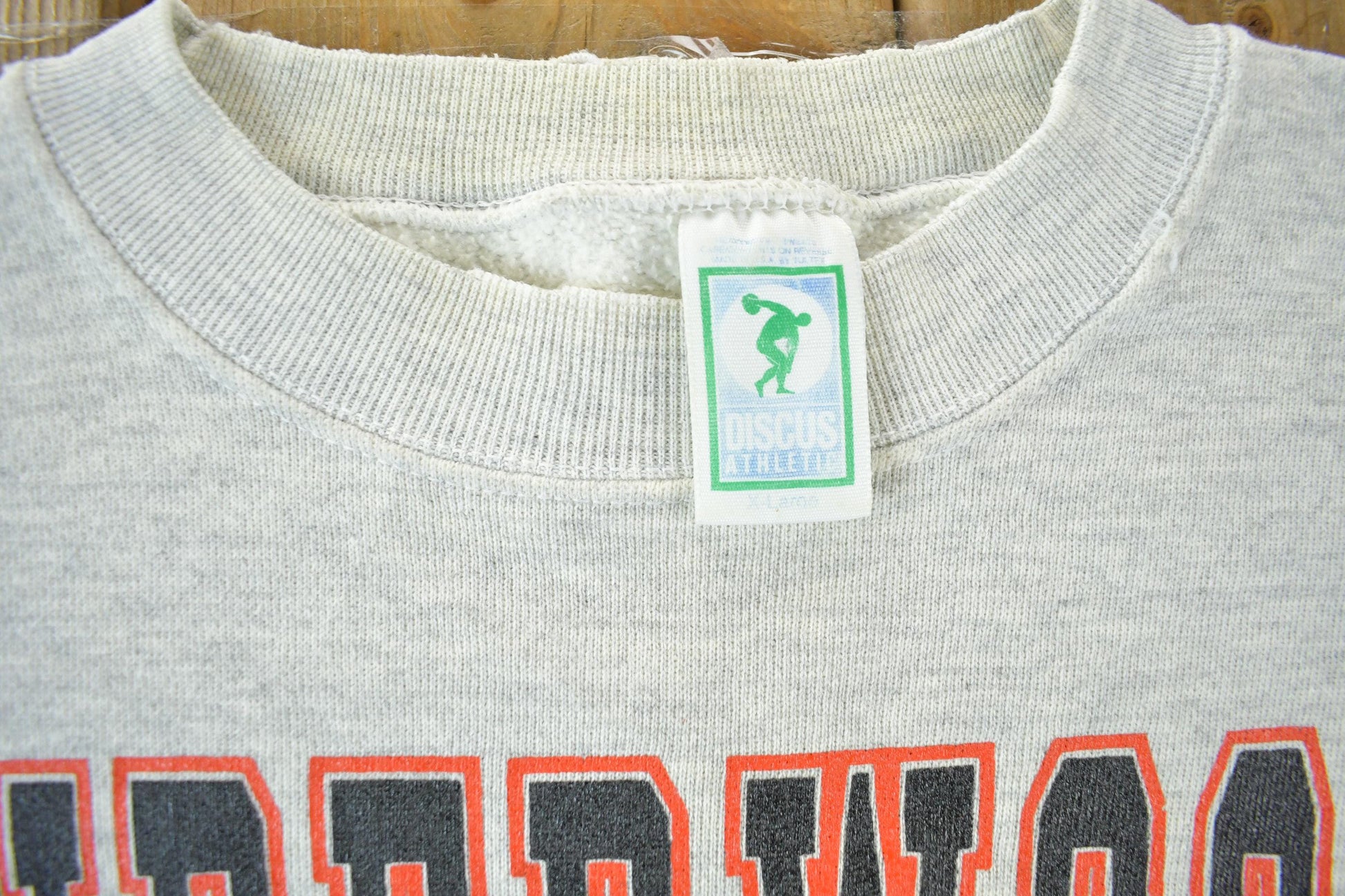 Vintage 1990s Underwood Basketball Collegiate University Crewneck Mens's XL Men's XL from propervintagecanada