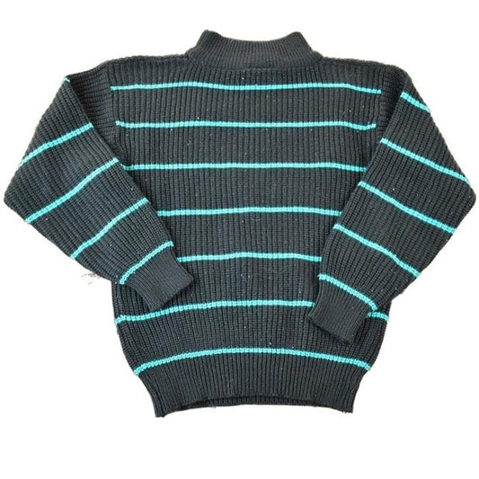 Vintage 1990s Unicorn Knit Abstract Pattern Crewneck Sweater Men's Medium from propervintagecanada